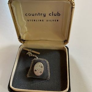 Sterling Silver Tie Tack